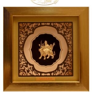 Gold Leaf Framed Goddess Durga Wall Art