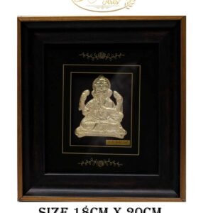 Gold Leaf Framed Lord Ganesha Wall Art