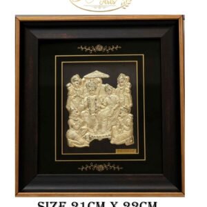 Gold Leaf Framed Ram Darbar Wall Art