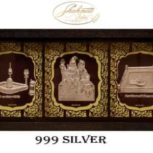Shaivite Triptych (Shivling • Shiv Parivar • Peeth)