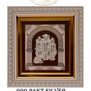 Ram Darbar 999 24KT Silver Frame