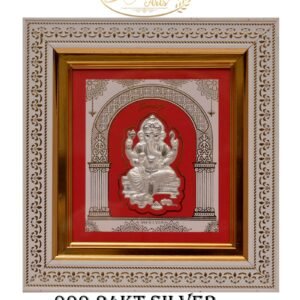 Ganeshji 999 24KT Silver Frame
